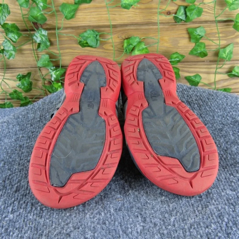 Teva Sandals  Boys Y 2 Medium Sandal‎ Gray Synthetic Hook & Loop